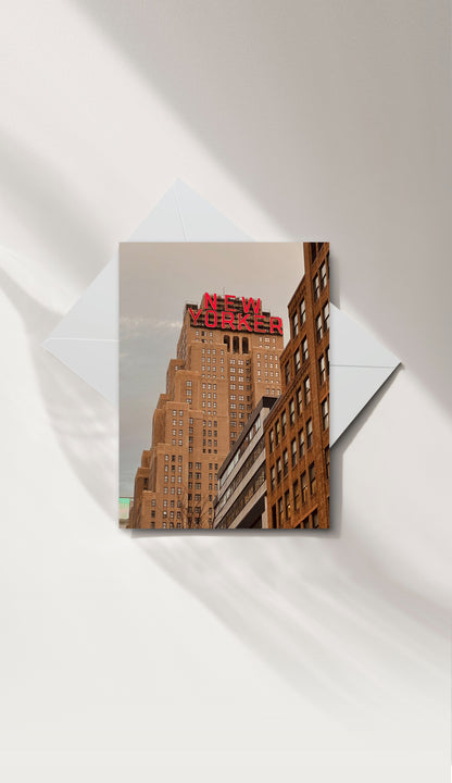 NYC NEW YORKER BUILDING GREETING CARD SET