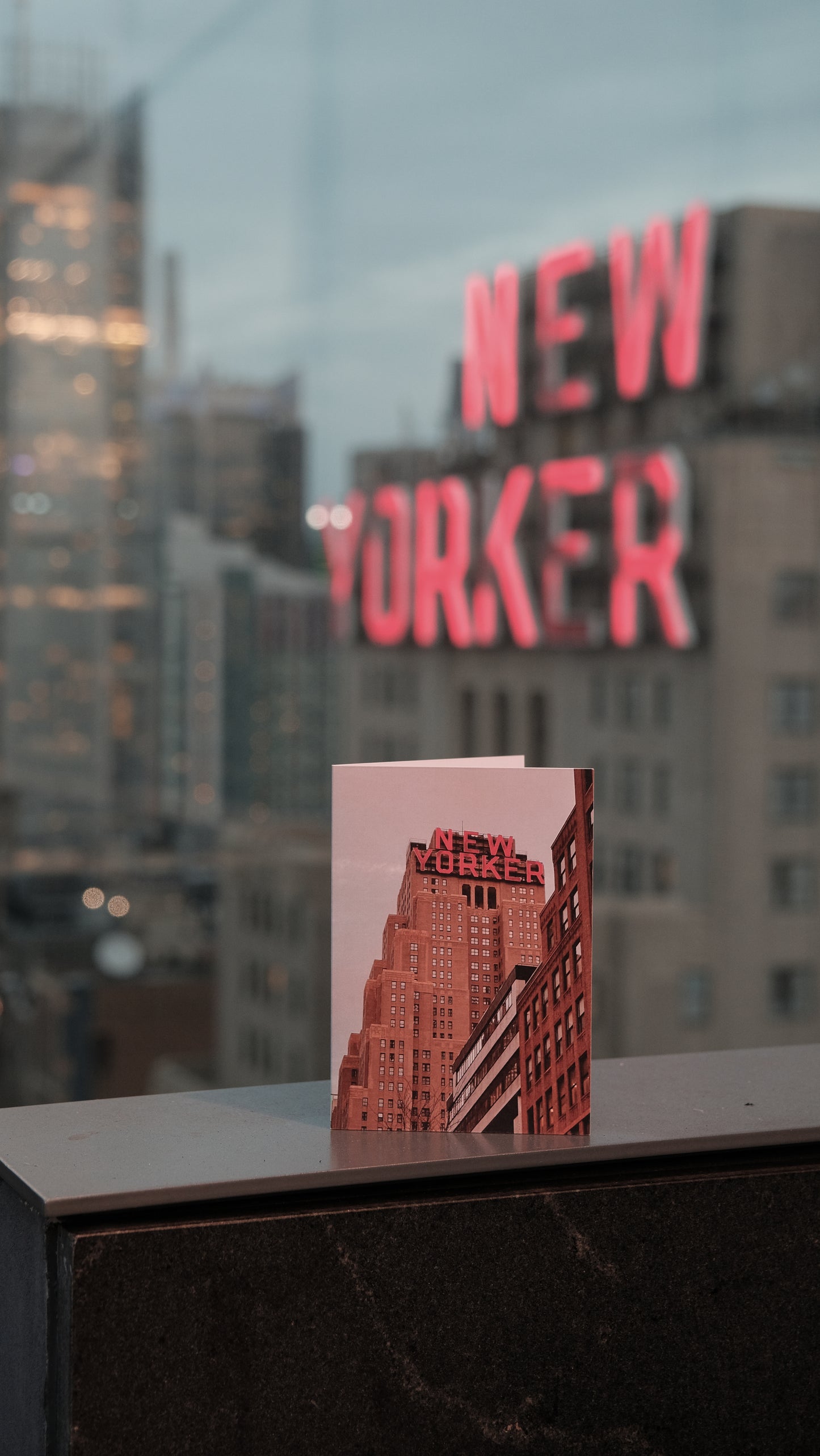 NYC NEW YORKER BUILDING GREETING CARD SET