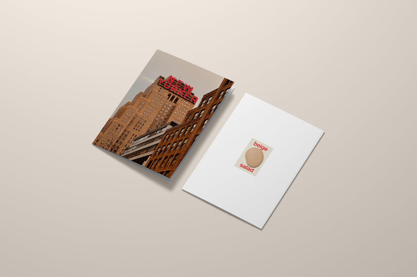 NYC NEW YORKER BUILDING GREETING CARD SET