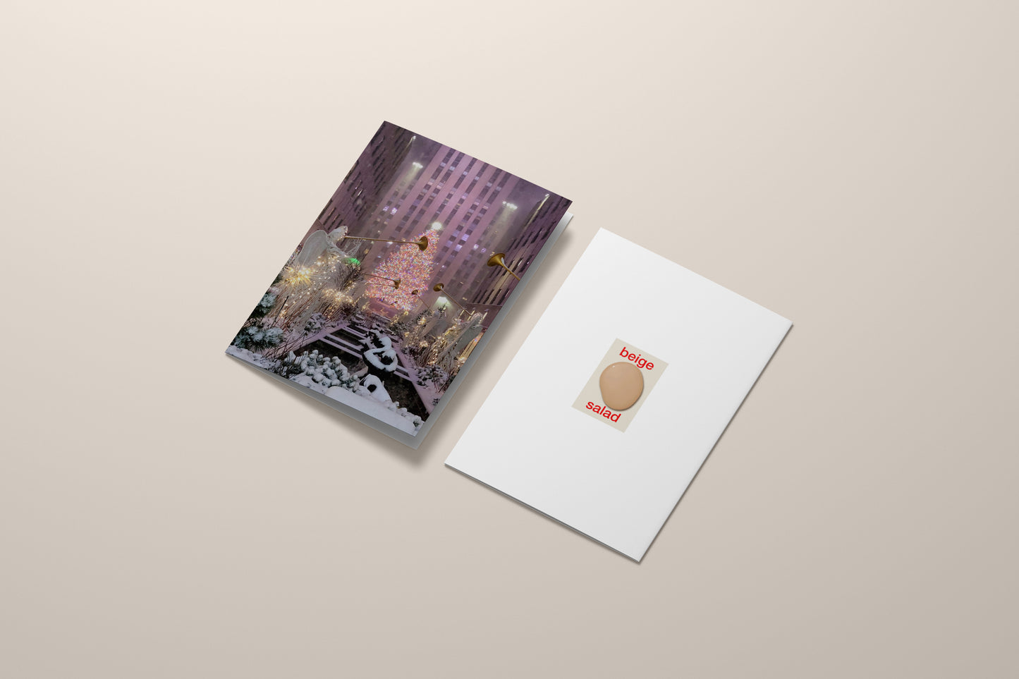 HOLIDAY CARD SET | NYC ROCKEFELLER CENTER CHRISTMAS TREE